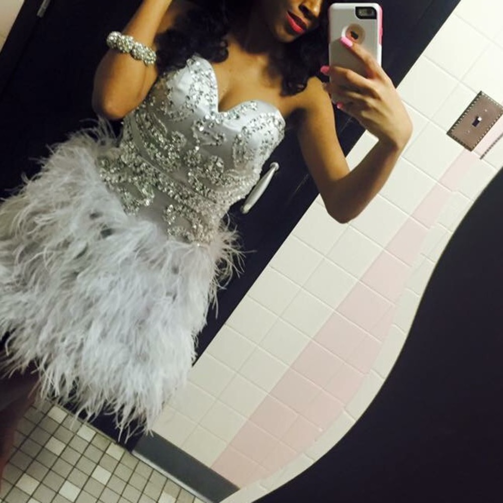 Feather dress